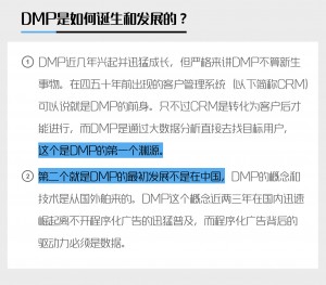 dmp的定义及发展
